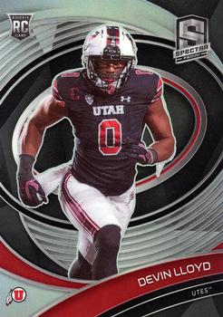 2022 Panini Chronicles Draft Picks - Spectra #9 Devin Lloyd Front