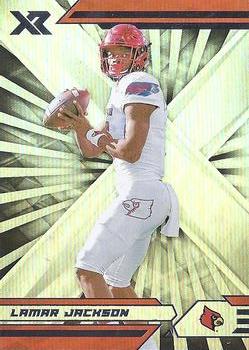 2022 Panini Chronicles Draft Picks - XR #14 Lamar Jackson Front