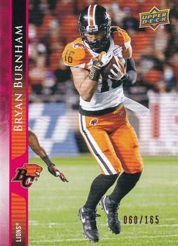 2021 Upper Deck CFL - Red #2 Bryan Burnham Front