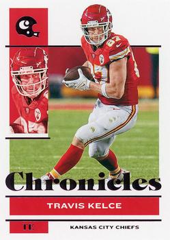 2021 Panini Chronicles - Pink #56 Travis Kelce Front