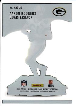 2021 Panini Chronicles - Magnitude #MAG-20 Aaron Rodgers Back