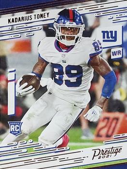 2021 Panini Chronicles - Prestige Rookies Update #214 Kadarius Toney Front