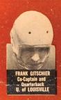 1950 Topps Felt Backs #NNO Frank Gitschier Front