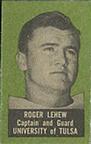 1950 Topps Felt Backs #NNO Rogers Lehew Front