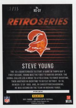 2021 Donruss Optic - Retro Series Ice #RS-SY Steve Young Back