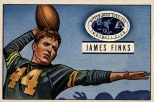 1951 Bowman #130 James Finks Front