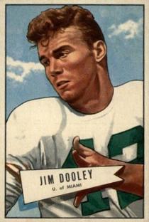 1952 Bowman Small #31 Jim Dooley Front