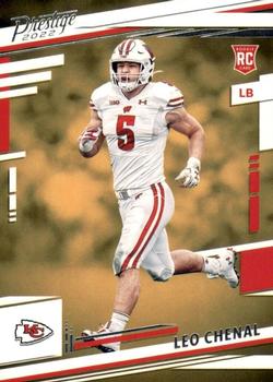 2022 Panini Prestige #371 Leo Chenal Front