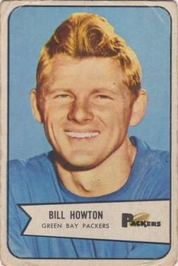 1954 Bowman #34 Bill Howton Front