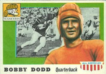 1955 Topps All-American #11 Bobby Dodd Front
