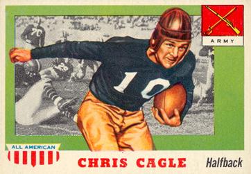 1955 Topps All-American #95 Chris Cagle Front