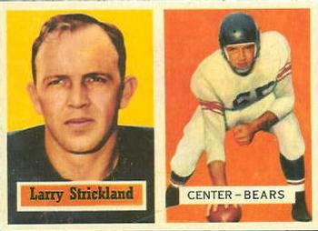 1957 Topps #105 Larry Strickland Front