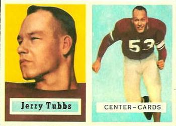 1957 Topps #125 Jerry Tubbs Front