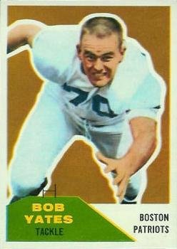 1960 Fleer #36 Bob Yates Front