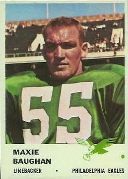 1961 Fleer #56 Maxie Baughan Front