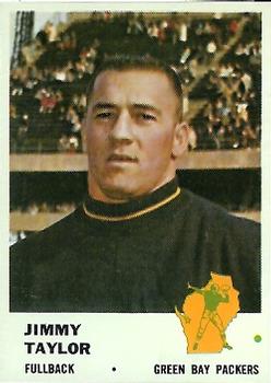 1961 Fleer #89 Jimmy Taylor Front