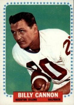 1964 Topps #69 Billy Cannon Front