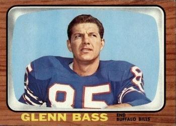 1966 Topps #17 Glenn Bass Front