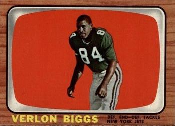 1966 Topps #90 Verlon Biggs Front