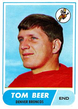 1968 Topps #42 Tom Beer Front