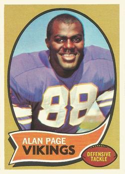 1970 Topps #59 Alan Page Front