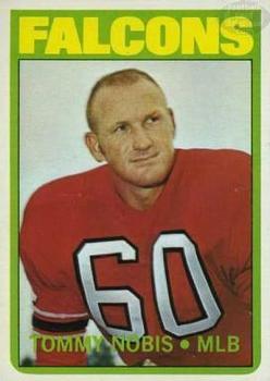 1972 Topps #309 Tommy Nobis Front