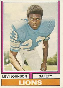 1974 Topps #224 Levi Johnson Front