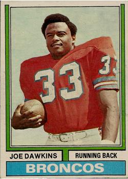 1974 Topps #269 Joe Dawkins Front