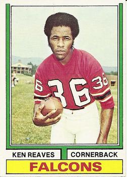 1974 Topps #317 Ken Reaves Front