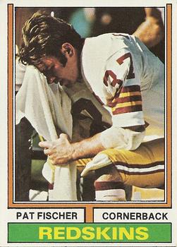 1974 Topps #445 Pat Fischer Front