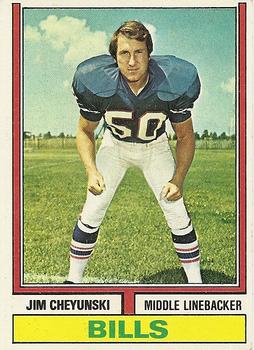 1974 Topps #53 Jim Cheyunski Front