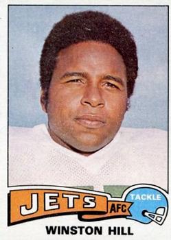 1975 Topps #485 Winston Hill Front