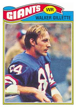 1977 Topps #457 Walker Gillette Front