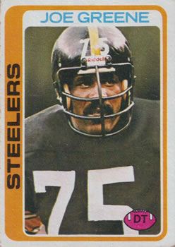 1978 Topps #295 Joe Greene Front