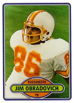 1980 Topps #437 Jim Obradovich Front