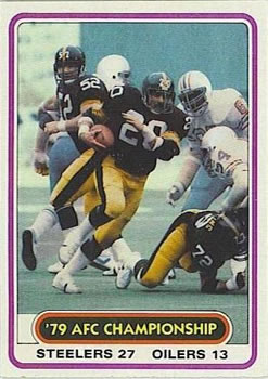 1980 Topps #492 1979 AFC Championship Front