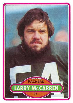 1980 Topps #183 Larry McCarren Front