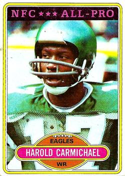 1980 Topps #420 Harold Carmichael Front