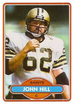 1980 Topps #486 John Hill Front