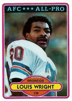 1980 Topps #90 Louis Wright Front