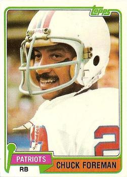 1981 Topps #119 Chuck Foreman Front