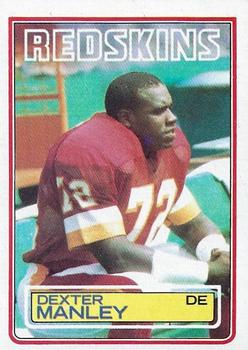 1983 Topps #191 Dexter Manley Front