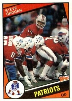 1984 Topps #136 Steve Grogan Front