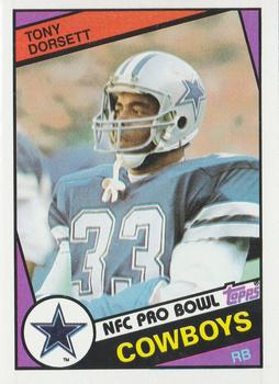 1984 Topps #238 Tony Dorsett Front