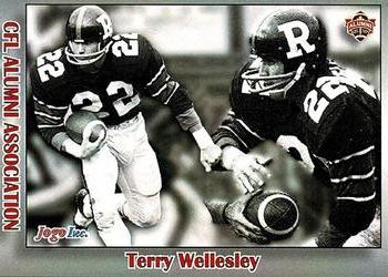 2016 JOGO CFL Alumni Series 13 #268 Terry Wellesley Front