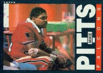 1985 Topps #18 Mike Pitts Front