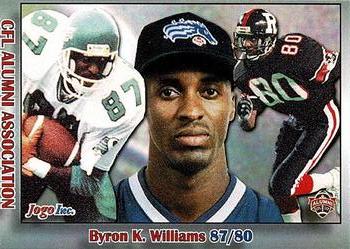 2015 JOGO CFL Alumni Series 8 #143 Byron Williams Front