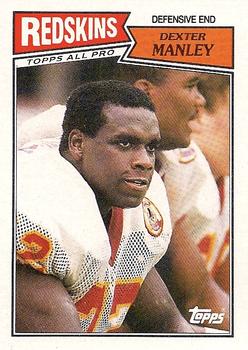 1987 Topps #76 Dexter Manley Front