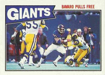 1987 Topps #9 Mark Bavaro Front