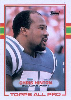 1989 Topps #207 Chris Hinton Front